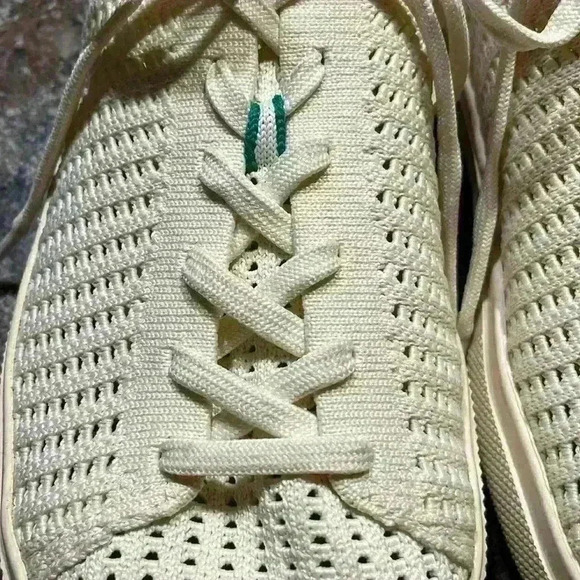 Rothy’s The RS02 Sneaker Courtside White Women’s 12.5 Men’s 11 Unisex Sneaker - Picture 2 of 10